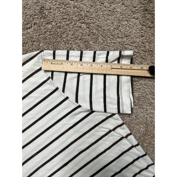 lululemon athletica Black and White Striped Polo Shirt - Picture 13 of 14